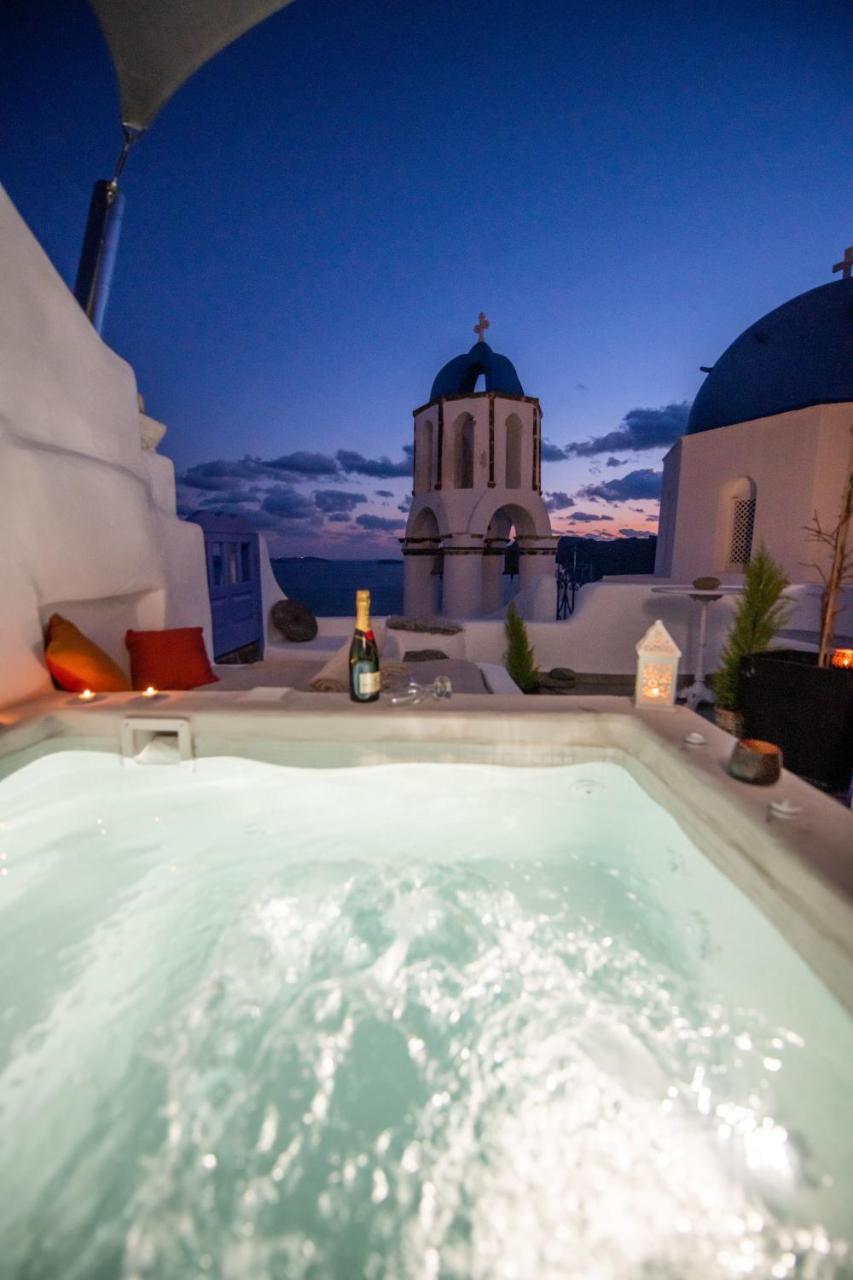 Вилла Santo Blue Horizon Blue Domes View Ия Экстерьер фото